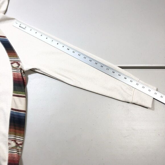 Burton Women’s Crown Bonded Pullover Hoodie Southwestern Aztec Dryride Size S - Picture 4 of 9